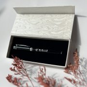 【團購商品，10支起做】北大經典典雅鋼珠筆禮盒_琴鍵黑
