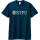 【少量現貨，售完不補】NTPU校景圖騰短T_白