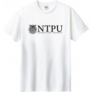 【少量現貨】NTPU校景圖騰短T_白