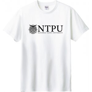 【少量現貨】NTPU校景圖騰短T_白