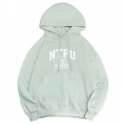 【售完】NTPU經典款落肩帽T_哈密瓜綠