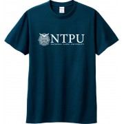 【最後一件S號，售完不補】NTPU校景圖騰短T_深藍
