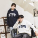 NTPU立體毛巾繡落肩帽T_經典藍 NTPU立體毛巾繡落肩帽T_經典藍