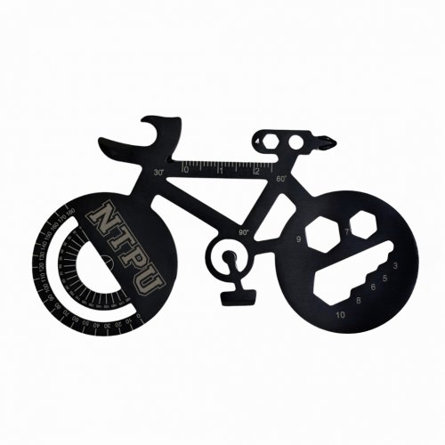 【團購商品，10件起做】NTPU 自行車造型工具卡