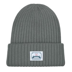 【2025新品上市】NTPU經典織標QQ毛帽_深灰