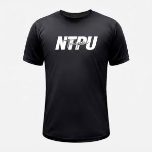 NTPU經典款超細纖維排汗短T_黑