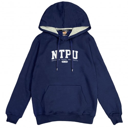 NTPU經典款刷毛帽T_深藍 NTPU經典款刷毛帽T_深藍