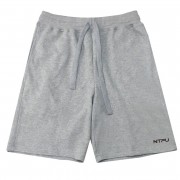 【絕版出清，售完10件起做】NTPU休閒有型棉短褲_灰