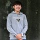 【絕版出清，最後XS.S】NTPU飛鷹款長袖連帽T恤(男女適穿)_灰色