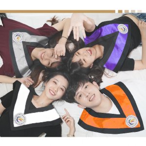 NTPU電繡校徽畢業領巾