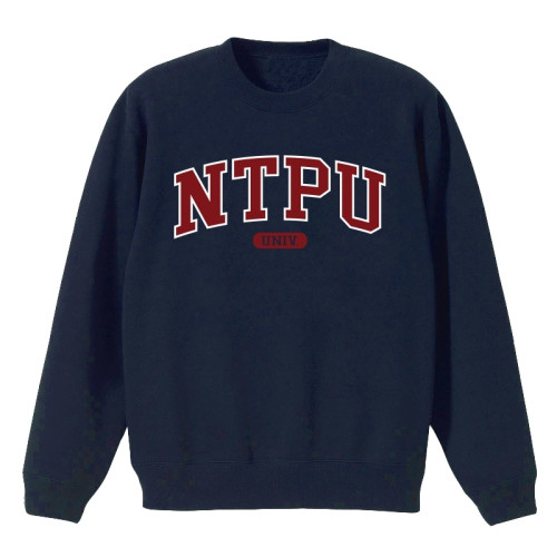【絕版出清,售完30件起做】NTPU經典款美式大學T_深藍 【絕版出清,售完30件起做】NTPU經典款美式大學T_深藍