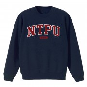 【絕版出清，售完30件起做】NTPU經典款美式大學T_深藍