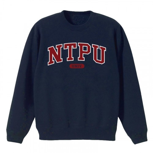 【絕版出清,售完30件起做】NTPU經典款美式大學T_深藍 【絕版出清,售完30件起做】NTPU經典款美式大學T_深藍