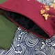 【團購商品，10個起做】NTPU櫻花布標帆布收納袋_米白/酒紅(完售)/丈青/墨綠(可混色)